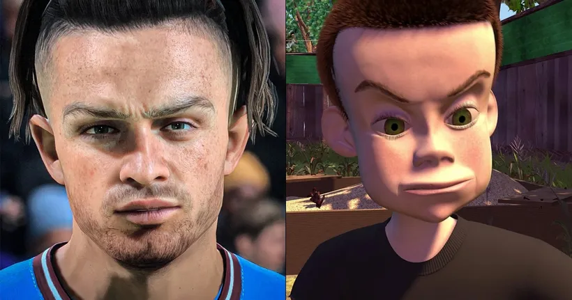 แจ็ค กรีลิช นักเตะจากแมนซิตี้สุดเซ็ง หลังเกม FIFA 23 ปั้นใบหน้าตัวเองเหมือนตัวละครใน Toy Story