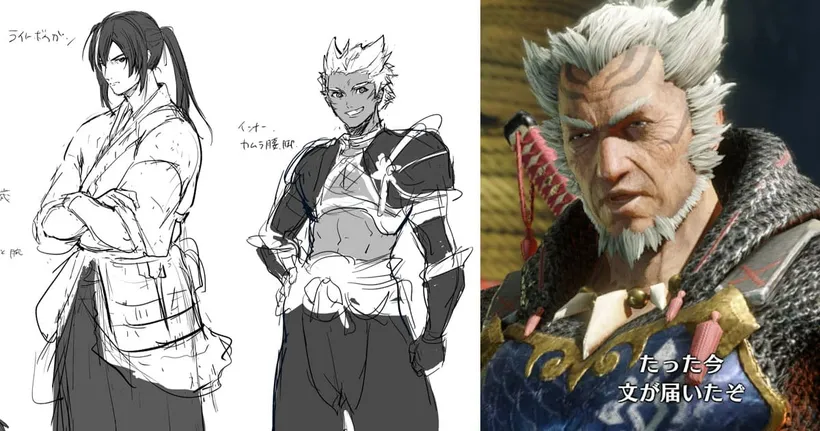 Monster Hunter Rise เผยภาพปู่ Fugen และ Hamon สมัยยังเป็นหนุ่มหล่อ