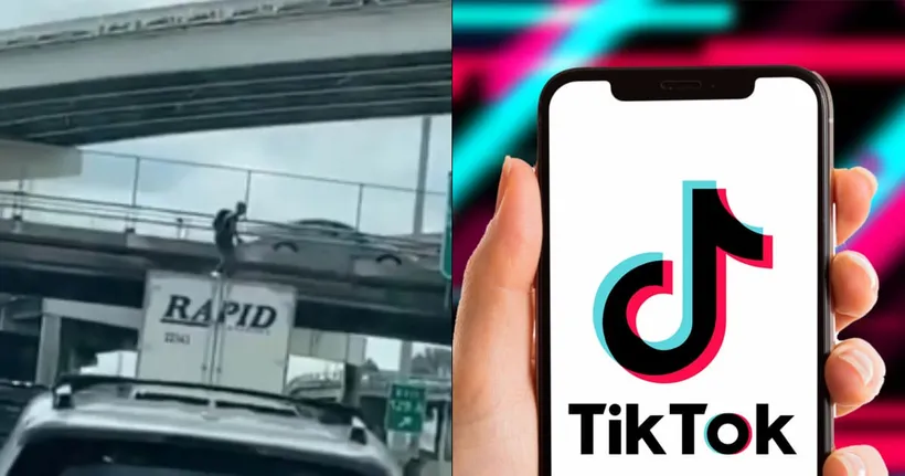 หนุ่ม TikTok ดับสลด หลังเต้นบนรถ 18 ล้อเพลินจนไปชนกับสะพาน