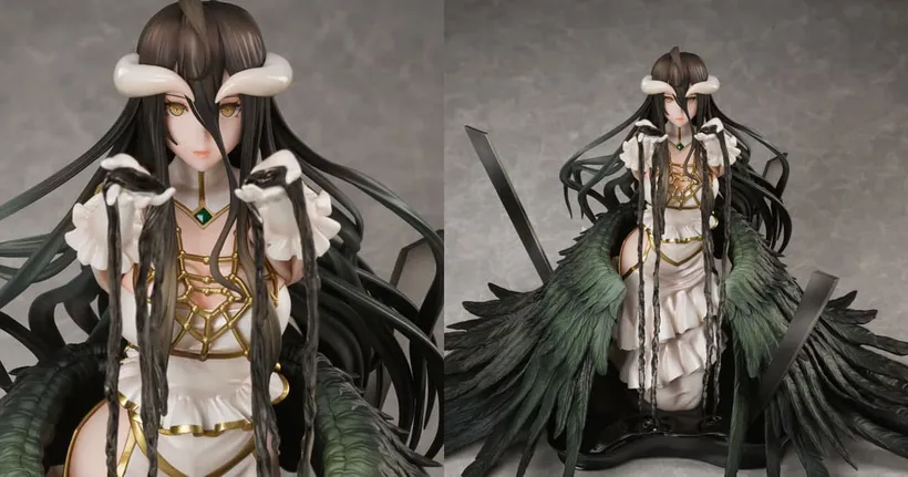 ฟิกเกอร์ Albedo จาก Overlord แบบทำโดยใช้ภาพจากเพลง ED เปิดจองแล้ว