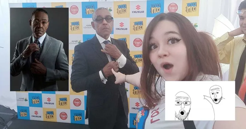 Giancarlo Esposito โดนขอให้ทำท่ามีม “เราไม่เหมือนกัน” ในงาน Comic Con