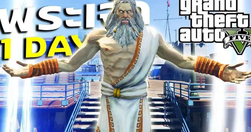 ลองเป็นพระเจ้า 1 วัน ในเกม GTA V Mod - Lucky Camel11