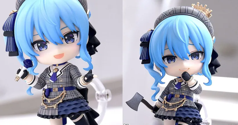 แย้มภาพตัวอย่าง เนนโดรอยด์ Hoshimachi Suisei  สาวไอดอลจาก Hololive