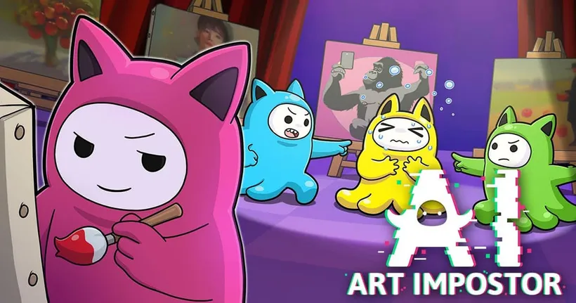 เกม AI: Art Impostor วาดรูปตามหา Impostor เปิดให้ลองแล้วบน Steam