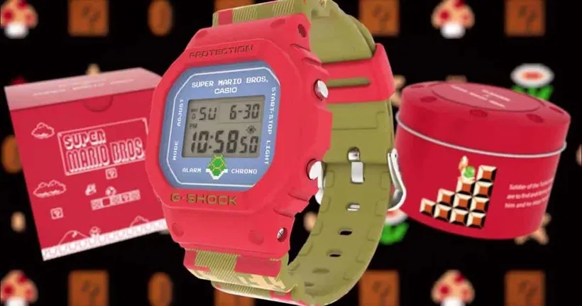 Nintendo กับ Casio ออก G-Shock ลาย Super Mario เอาใจสาวกลุงหนวด
