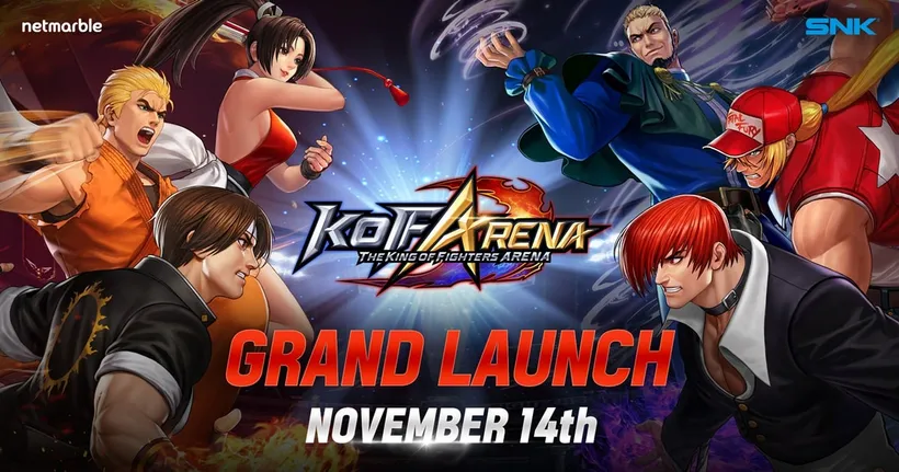 THE KING OF FIGHTERS ARENA เปิดให้บริการ 14 พฤศจิกายนนี้ทั่วโลก! พร้อมเปิดพรีเซลล์คอนโทรลเลอร์ NFT !!