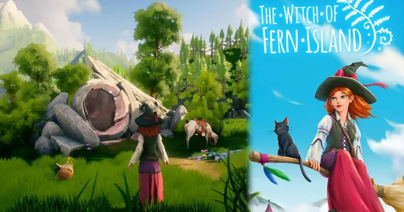 The Witch of Fern Island เกมแม่มดทำฟาร์ม Open World เปิดระดมทุนแล้ว!