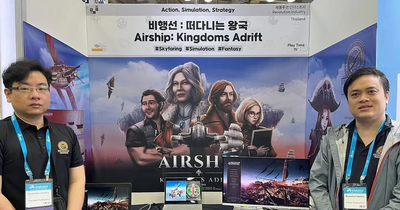 คนไทยทำได้! Airship: Kingdoms Adrift คว้ารางวัลเกมอินดี้อันดับ 1 ในงาน G-Star 2022
