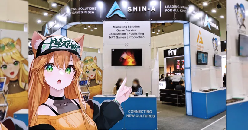Vtuber ไทย Aisha เข้าร่วมงาน G-Star 2022 ที่ประเทศเกาหลีใต้