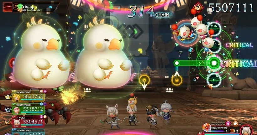 Square Enix เผยชื่อตัวละครเพิ่มเติมที่จะโผล่ในเกม Theatrhythm Final Bar Line