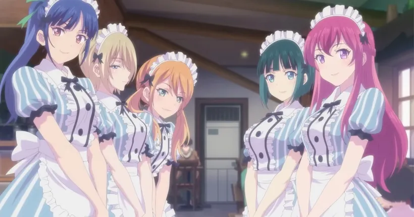 The Cafe Terrace and Its Goddesses อนิเมะ ปล่อยภาพวิชวลและ PV แรก