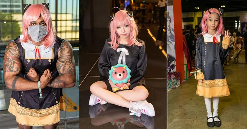 รวมภาพคอสเพลย์น้องอาเนีย Spy × Family จากงาน AFA SG 2022