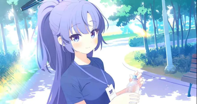 Yuuka ในชุดพละคว้าอันดับหนึ่ง ตู้ทำเงินของ Blue Archive ในญี่ปุ่น