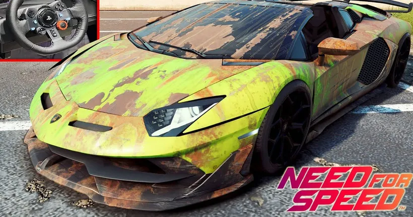 เอาแลมโบตัวแรงพังๆ มาทำใหม่เป็นรถแข่งSupercar |NFS HEAT - Lucky Camel11