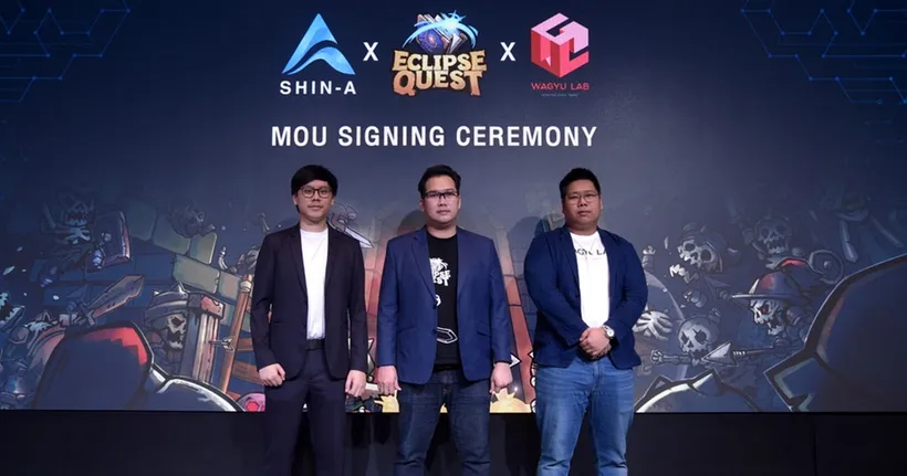 SHIN-A จับมือ Eclipse Quest ส่งเกมคุณภาพสู่ระดับสากล ร่วมด้วย Wagyu Lab เสริมความแข็งแกร่งคอมมูนิตี้บน Web 3.0