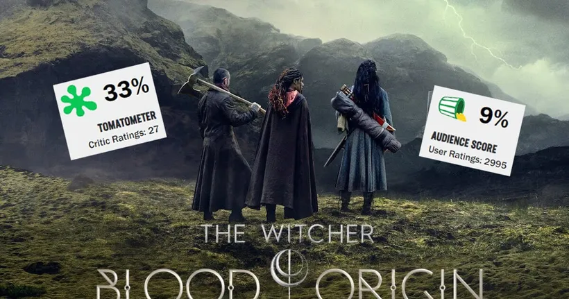 The Witcher: Blood Origin ผู้ชมไม่ปลื้ม ถล่มจนคะแนนไม่ถึง 10%