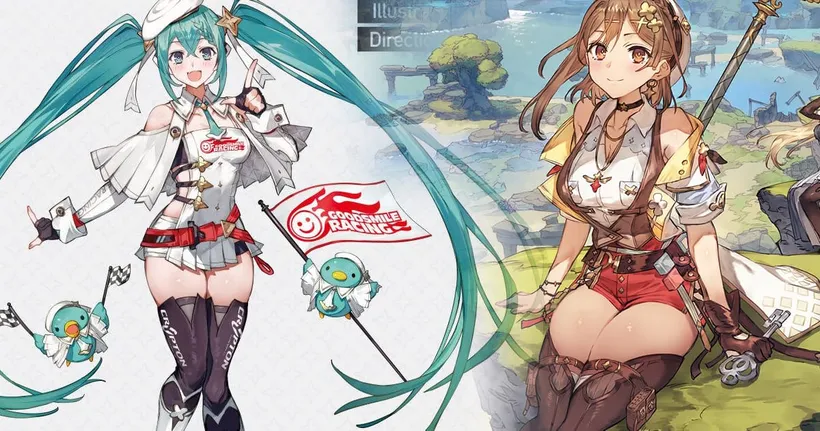 แฟน ๆ ฮือฮาภาพโปรโมต Hatsune Miku เพราะได้นักวาด Ryza ออกแบบ