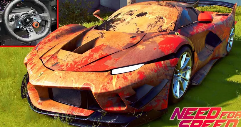 รถเฟอร์รารี่เก่าๆ เอามาแต่งใหม่เป็นรถแข่ง สุดเทพ! |NFS HEAT - Lucky Camel11