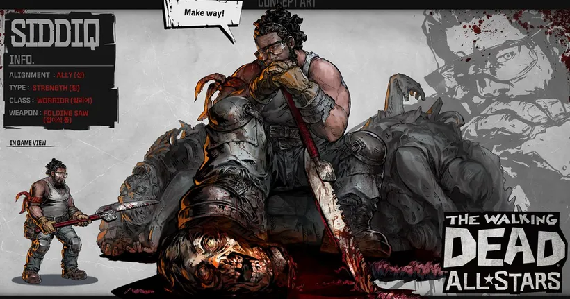 Com2uS Holdings อัปเดต The Walking Dead: All-Stars รับปีใหม่