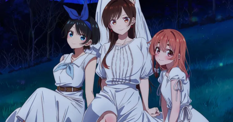 Rent-a-Girlfriend ฉบับอนิเมะซีซั่น 3 ปล่อยภาพใหม่ ฉายกรกฎาคมนี้!
