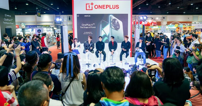OnePlus 11 5G กระหึ่ม TME 2023! ดารา-แฟนๆ ร่วมงานคับคั่ง!