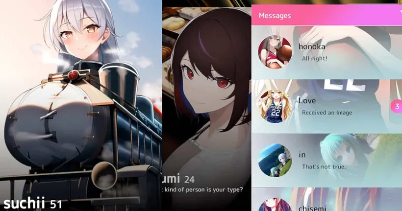 ล้ำ! AInder เกมจีบสาวในรูปแบบคล้ายแอป Tinder ที่ทำมาล้อ AI วาดรูป