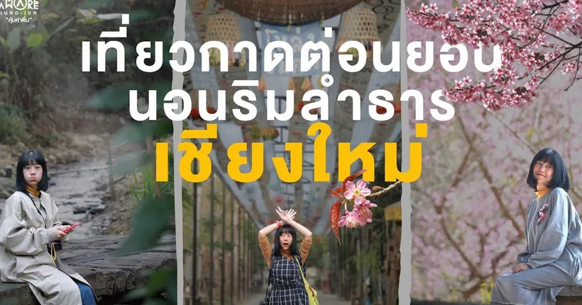 เที่ยวกาดต่อนยอน นอนริมลำธาร ที่เชียงใหม่ | Make Awake 'คุ้มค่าตื่น' - NOTTO official