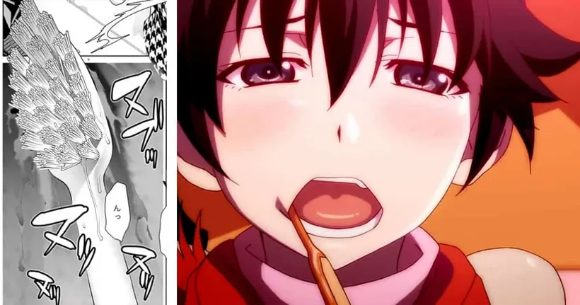 มันมาแล้ว! ฉากแปรงฟันในตำนานของ Bakemonogatari ฉบับมังงะ