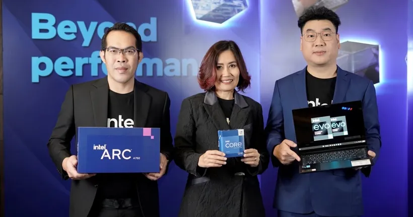 Intel จัดงานโชว์ขุมพลังโปรเซสเซอร์โมบายล์ Intel Core GEN 13!