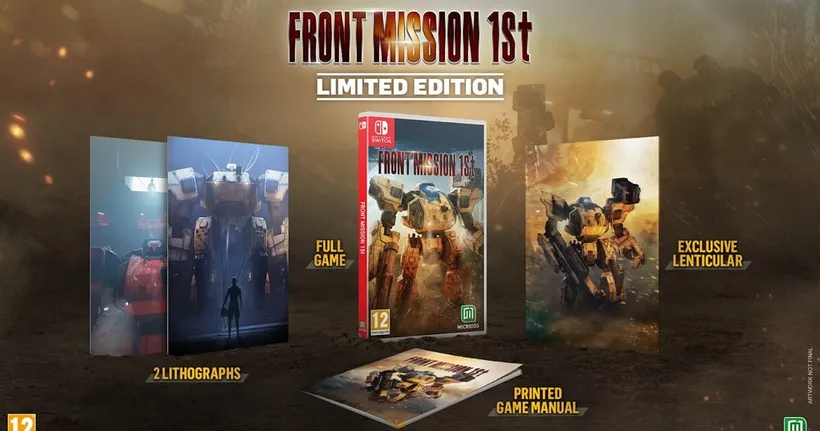 FRONT MISSION 1ST REMAKE เผยตัวอย่างเกมเพลย์ใหม่ ปล่อย Limited Edition และรูปแบบแผ่นวันที่ 20 เมษายนนี้