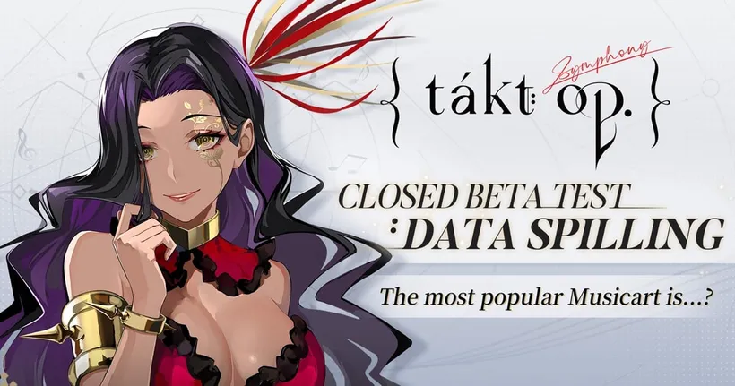 “takt op. Symphony" จบ CBT อย่างสวยงาม พร้อมเผยสถิติตัวละครยอดนิยม!