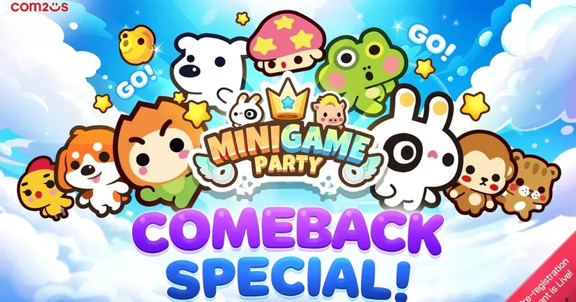Minigame Party: Pocket Edition ลงทะเบียนล่วงหน้าได้แล้ววันนี้!!