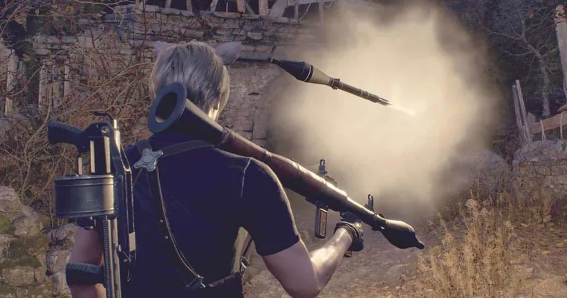 พบบั๊กใน Resident Evil 4 ที่ทำให้ Rocket Launcher ลอยค้างกลางอากาศ