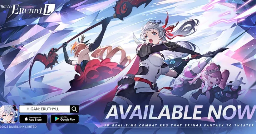 พร้อมลุย Higan: Eruthyll เกมมือถือแนว 3D Real-Time Combat RPG เปิดให้เล่นพร้อมกันทั่วโลกในวันที่ 6 เมษายน กิจกรรม Burning Phoenix กำลังจะเริ่มขึ้น