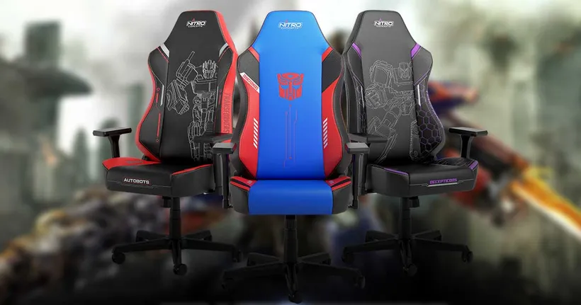 Nitro Concepts เปิดตัวเก้าอี้เกมมิ่ง X1000 เอาใจคอหนังด้วยลาย Transformers