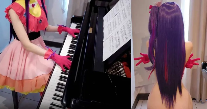 Pan Piano นักเปียโนสาวสุดแซ่บกับผลงาน cover เพลง Idol จากอนิเมะ Oshi no ko