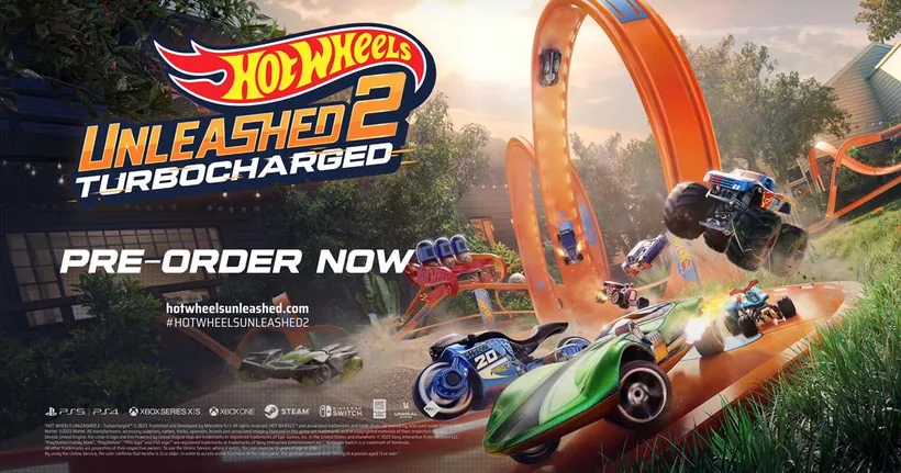 HOT WHEELS UNLEASHED™ 2 - TURBOCHARGED ออกมาดริฟท์พร้อมกันทั้งบนคอนโซลและ PC ตุลาคมนี้