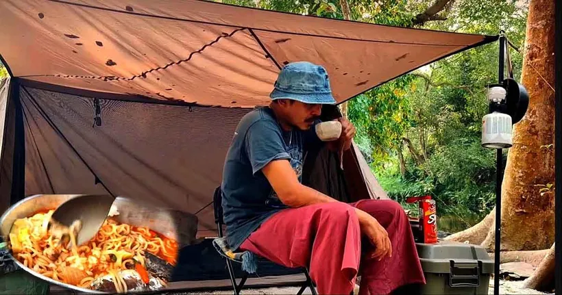 ปลดล็อกสกิลทำอาหารจากปลาเมนูใหม่ จาก ครัวข้างแคมป์ Camping kitchen ไปดูเลย ไม่พูดเยอะ!