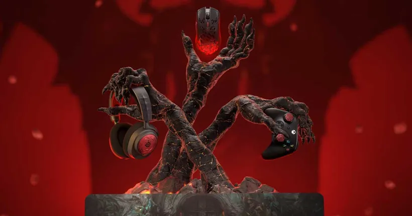 SteelSeries เตรียมวางจำหน่ายเกมมิ่งเกียร์สไตล์ Diablo IV แบบยกชุด