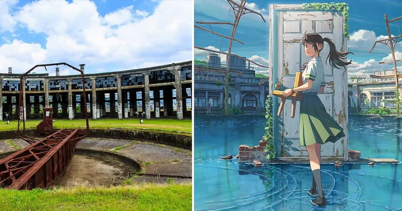 เผย 7 สถานที่จริงในภาพยนตร์อนิเมะเรื่อง Suzume