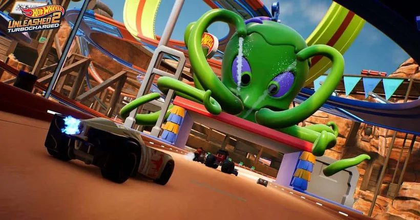 HOT WHEELS UNLEASHED™ 2 - TURBOCHARGED เผยตัวอย่างเกมเพลย์ให้ผู้เล่นได้เห็นถึงคุณสมบัติแบบใหม่ในการเล่น
