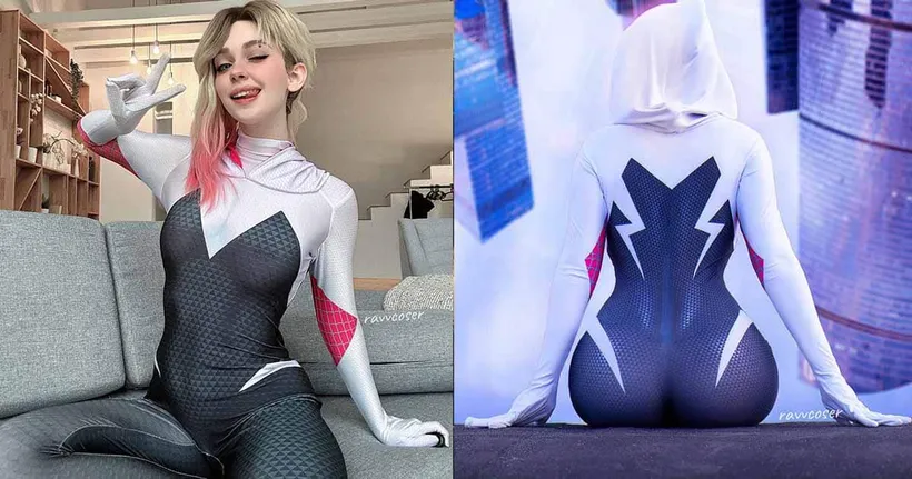 คอสเพลเยอร์สาวโชว์ผลงานแปลงโฉมเป็น Spider-Gwen สุดน่ารัก+เซ็กซี่