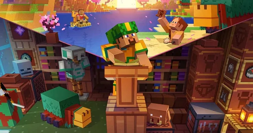 Minecraft ปล่อยอัปเดตใหม่ Trails and Tales มีของใหม่ให้เล่นเพียบ!