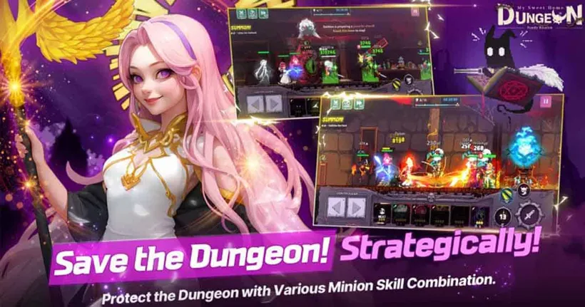 My Sweet Home Dungeon เกม Defense RPG ป้องกันดันเจี้ยนจากการบุกรุกของผู้กล้าในฐานะจอมมารได้แล้ว!
