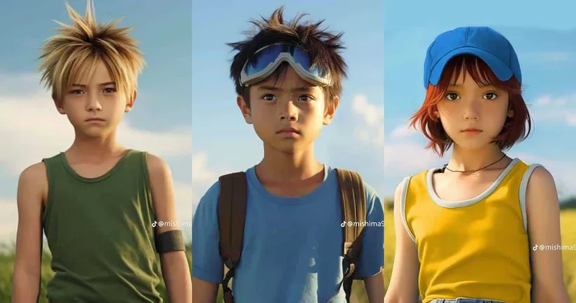 ชมภาพตัวละคร Digimon ที่สร้างโดย AI หากมีการทำเป็นหนังคนแสดง