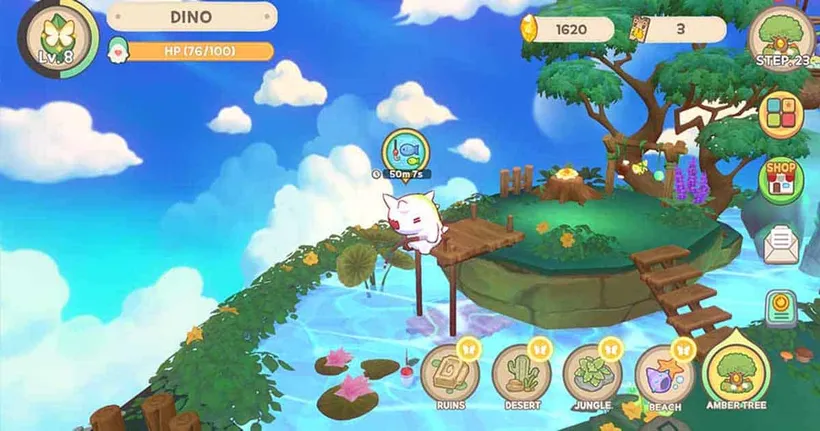 Frutti Dino พร้อมให้ชาว iOS ได้สัมผัสความสนุกของการดูแลเหล่าไดโนสุดตะมุตะมิแล้ว!?