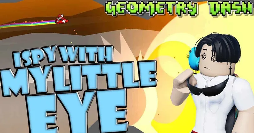 Geometry dash 2.11 : iSpyWithMyLittleEye by Voxicat : เล่นยาก เล่นยากเพราะตาลาย