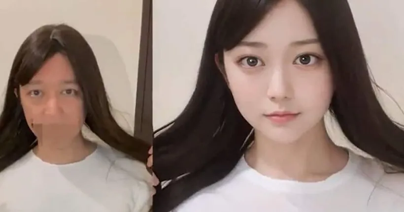 ยุคนี้ช่างอยู่ยาก! เมื่อคุณลุงแปลงร่างเป็นสาวสวยวัยใสหน้าตาจิ้มลิ้มด้วยพลังของ AI