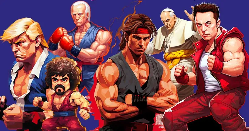 จำลองเหล่าคนดังของโลก มาเป็นตัวละครในเกมแนวไฟท์ติ้ง