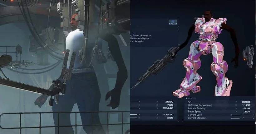 เมื่อนักม็อดเปลี่ยนหุ่นยนต์รบในเกม Armored Core VI ให้กลายเป็นพี่ CJ